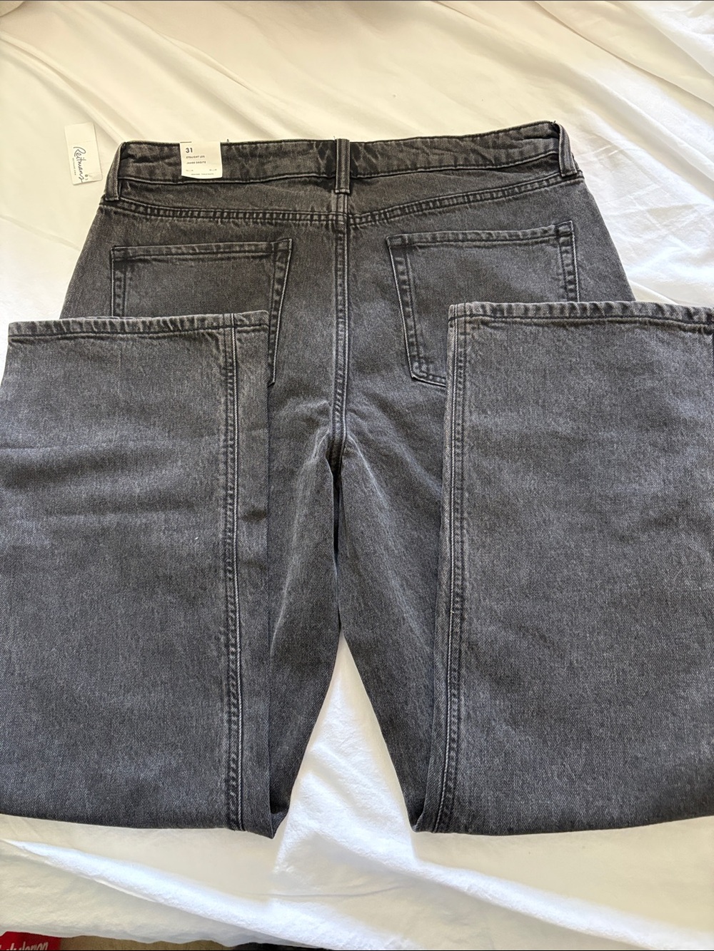 Reitman's "The Vintage" High Waisted Straight Leg Jeans - Picture 3 of 5